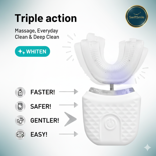 SwiftSmile™ Automatic U-Shaped Toothbrush