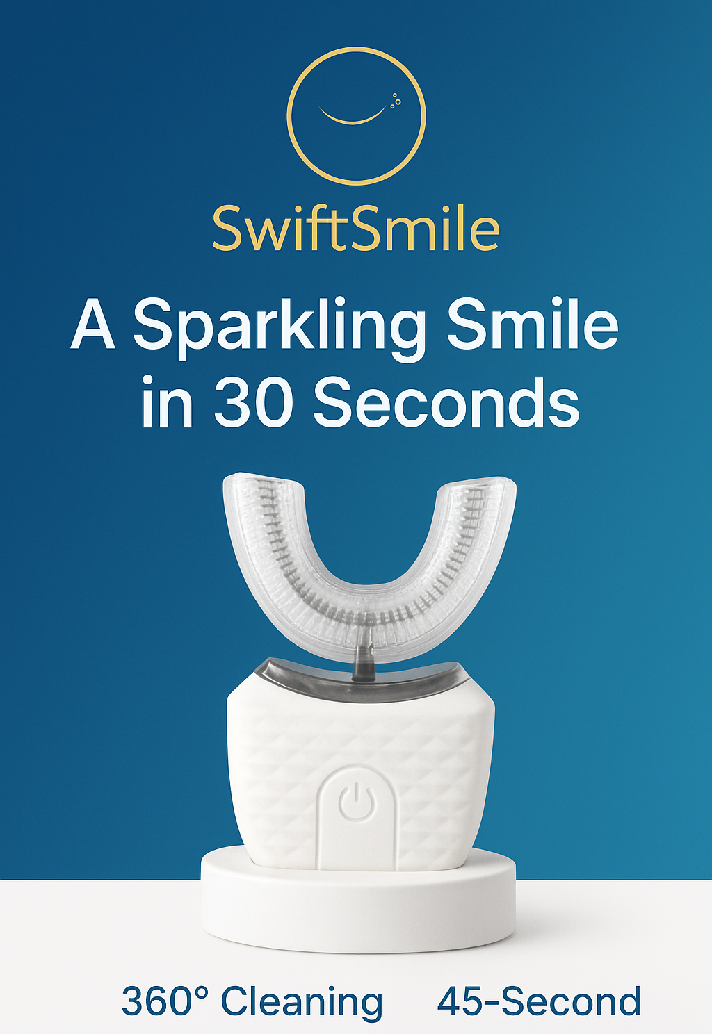 SwiftSmile™ Automatic U-Shaped Toothbrush